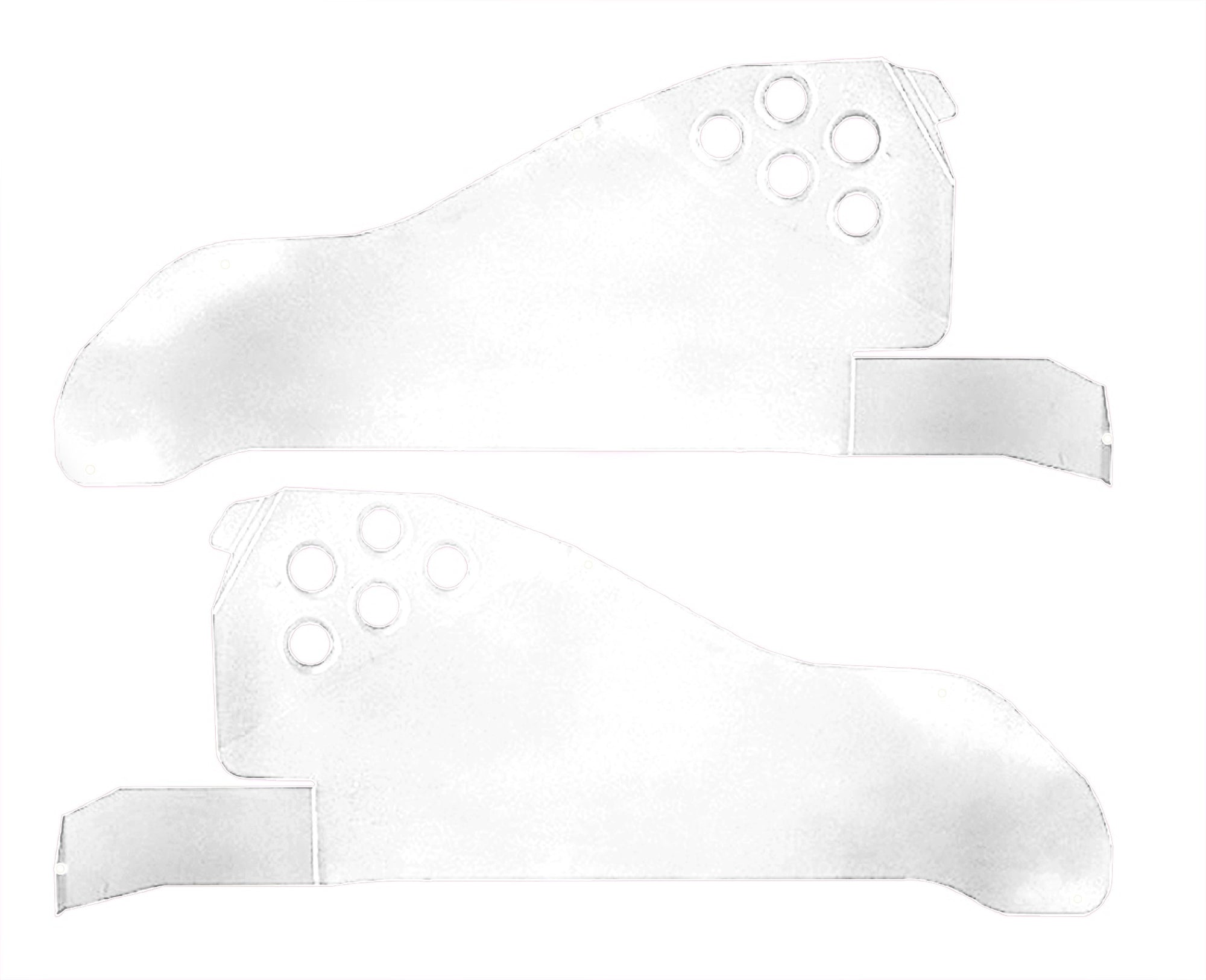 ACE JK Aluminum Rear Inner Fenders