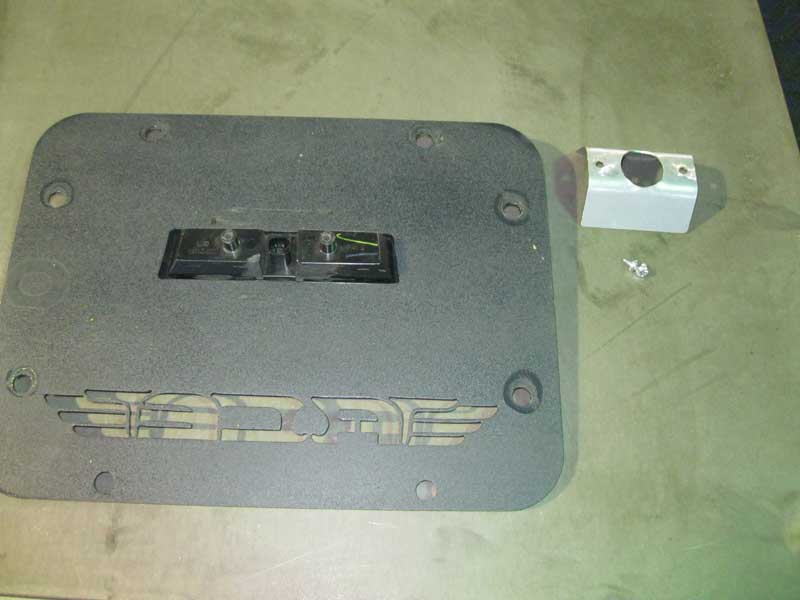 ACE JK Gate Plate with Factory Third Brake Light Provision