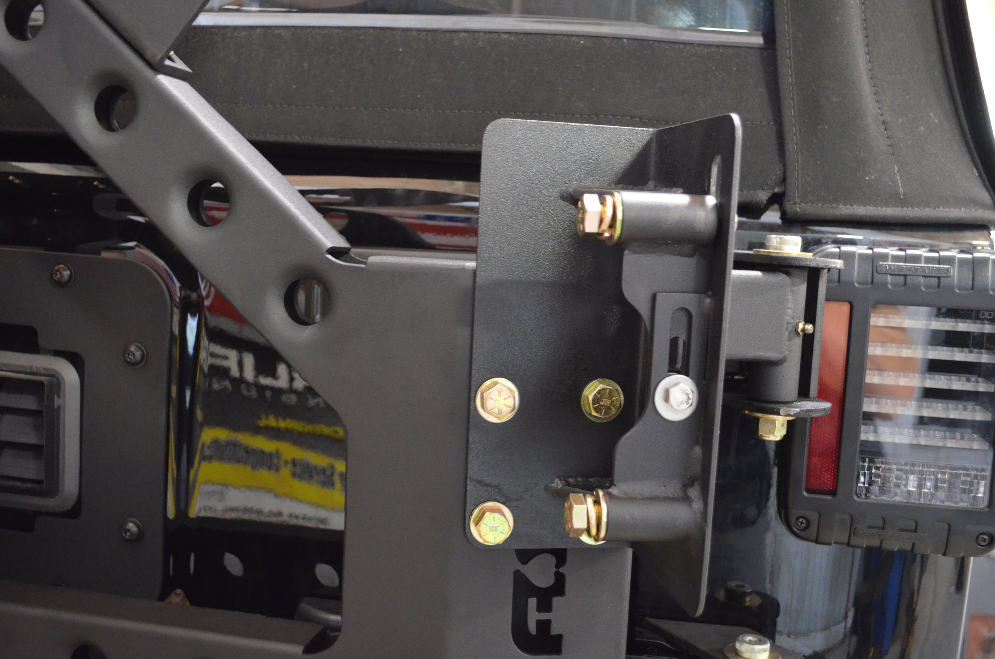 ACE JK/JL Stand Alone Carrier Hi-Lift Jack Mount