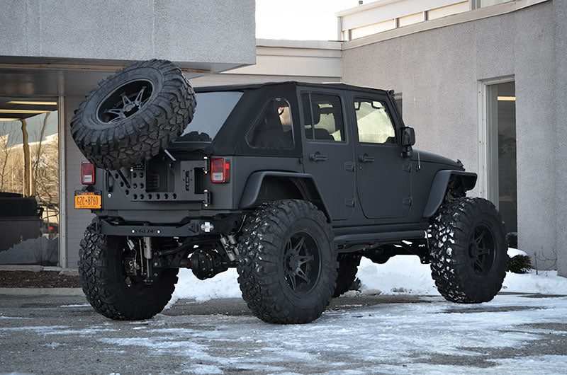 ACE JK Stand Alone Slant Back Tire Carrier Kit