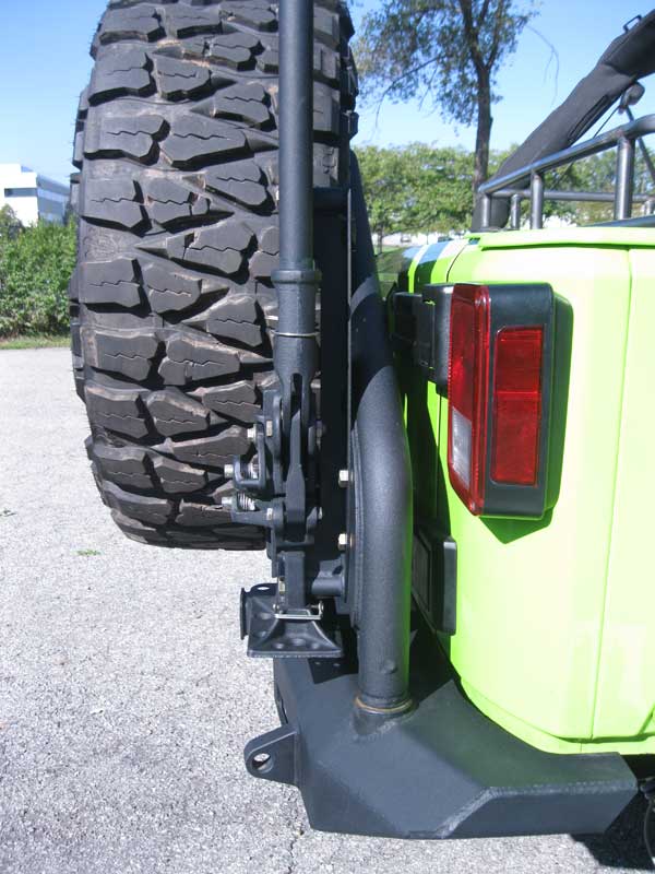 ACE JK/JL Pro Series Hi-Lift Jack Tire Carrier Mount