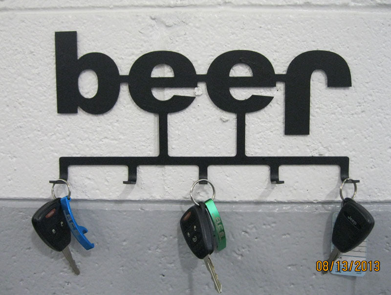 ACE Beer Jeep Keychain Holder