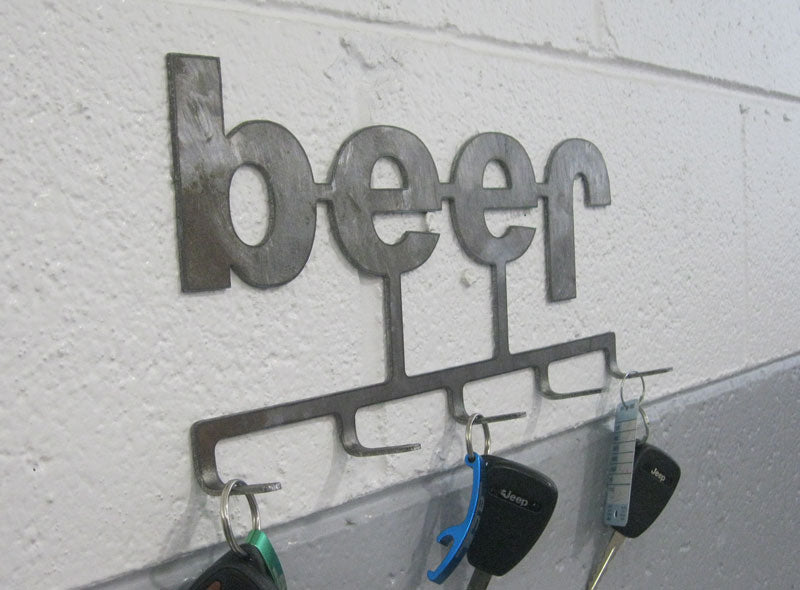 ACE Beer Jeep Keychain Holder