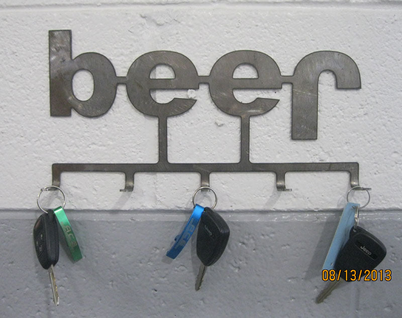 ACE Beer Jeep Keychain Holder