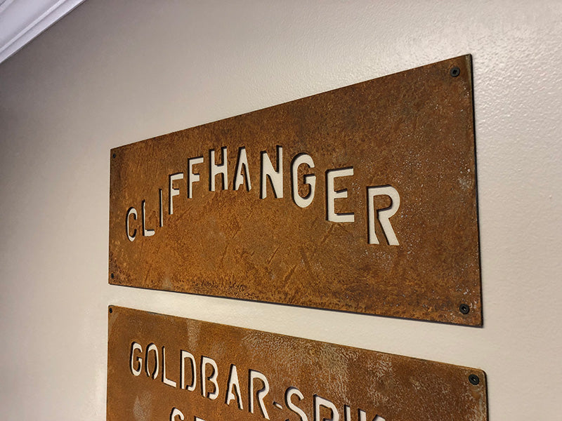 ACE Moab Sign - Cliffhanger