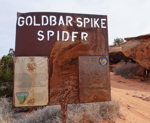 ACE Moab Sign - Goldbar Spike Spider