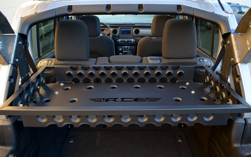 Jeep jl rear storage rack hotsell